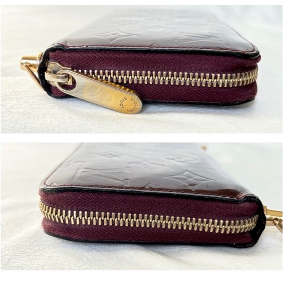 ♥️Authentic Louis Vuitton Vernis Zippy Long Wallet, converted into cross body - Picture 5 of 11